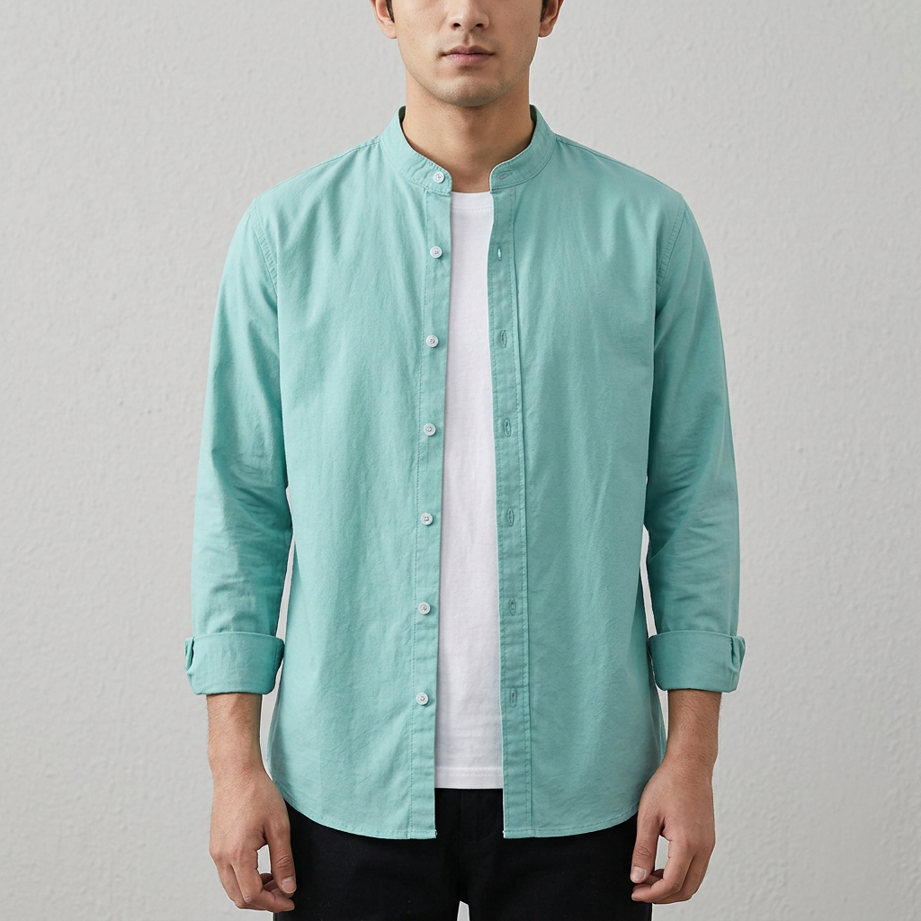 New Long Sleeve Casual Shirt For Men - Shirt