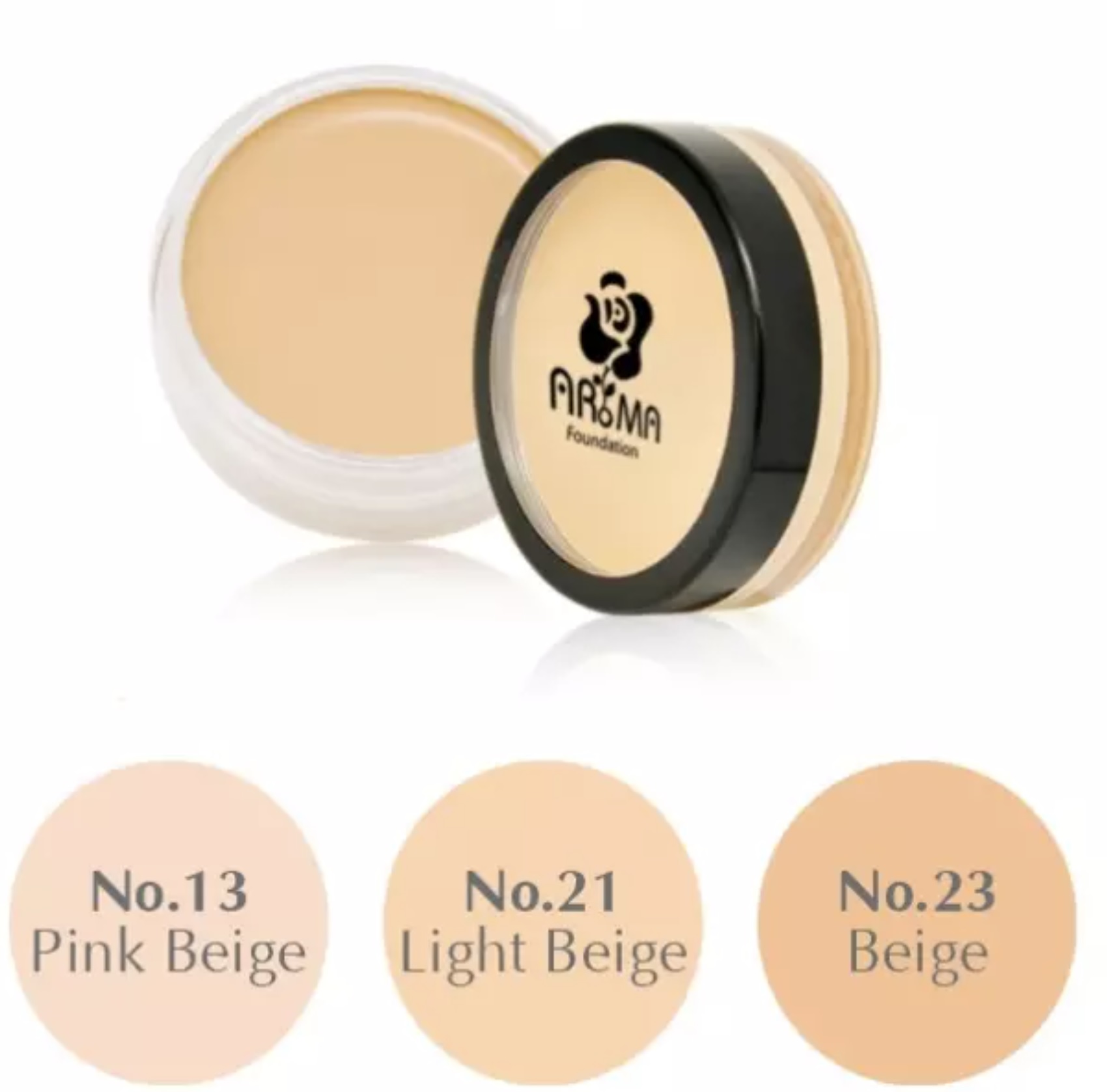 [HCM]Kem che khuyết điểm AROMA cover foundation SỐ 23: BEIGE