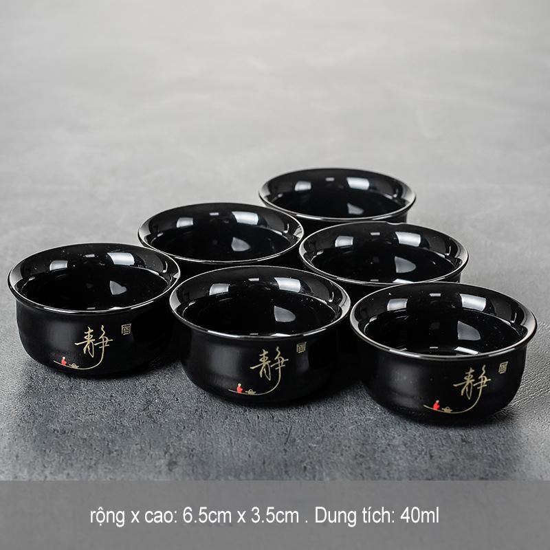 Những bộ chén trà siêu đẹp (Chất liệu: Gốm, sứ, thủy tinh)