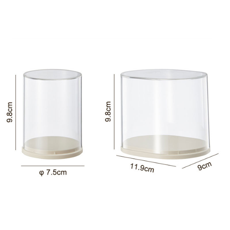Storage box display stand Desktop dustproof doll display cabinet storage box