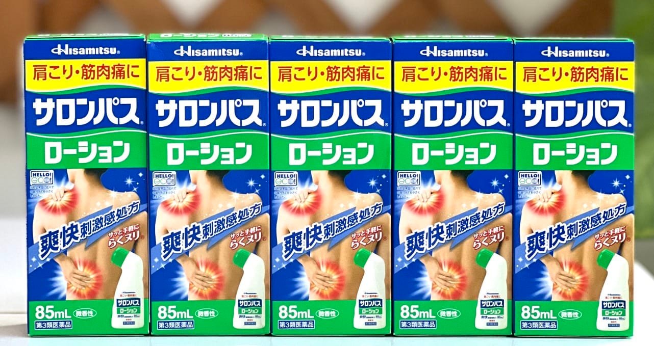 Dầu xoa bóp - Dầu nóng Hisamitsu Nhật bản