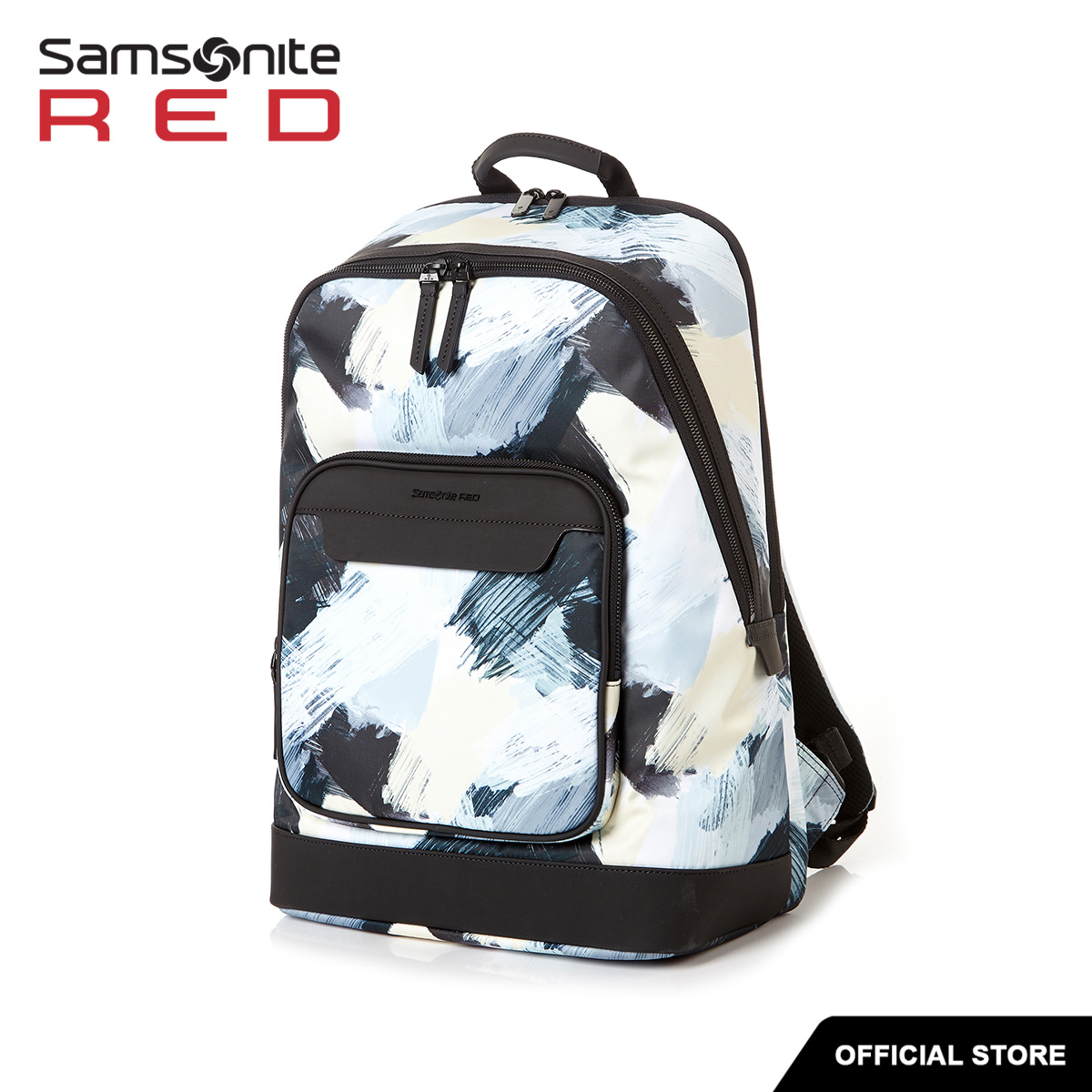 Samsonite Red Bright Red Backpack Karissa Evo Backpack Red Rolling