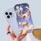 UCUC for Realme 7 Narzo 20 Pro Back Cover Mini Deer Cream Texture Wavy Edge Soft Silicone Phone Case. 