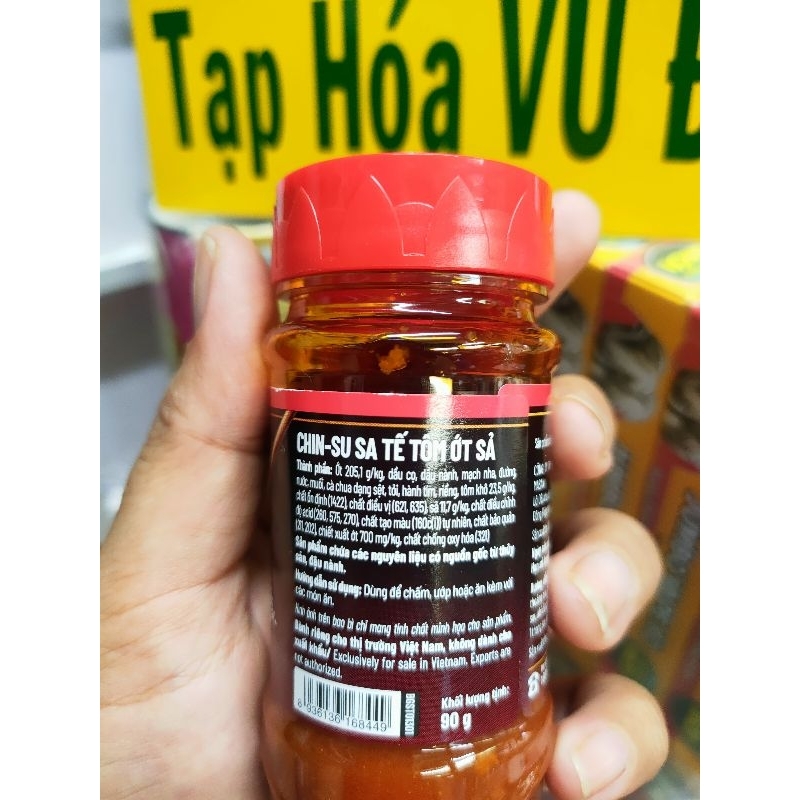 Sa tế Tôm Chinsu hủ 90g /sate tôm