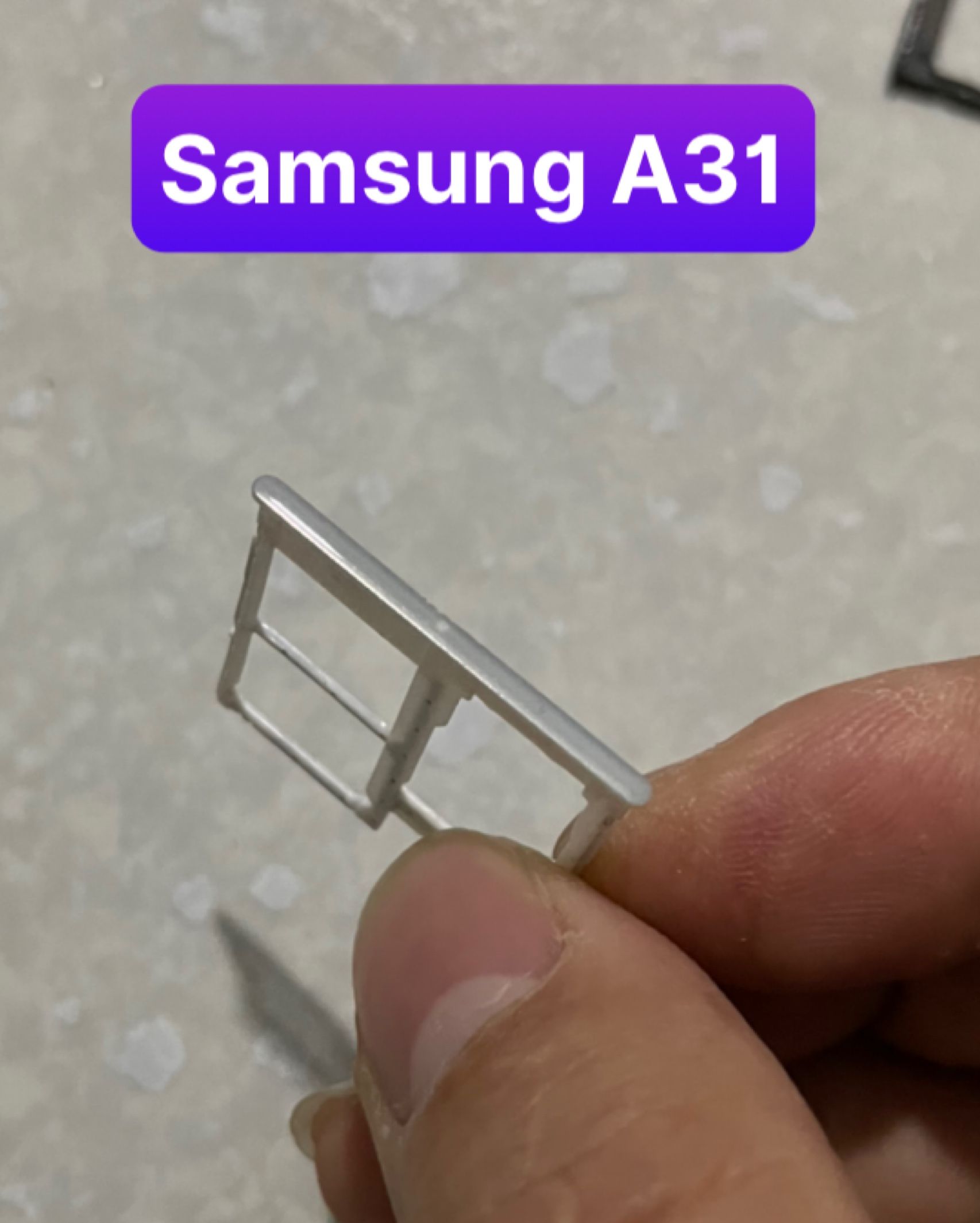 khay sim samsumg A31