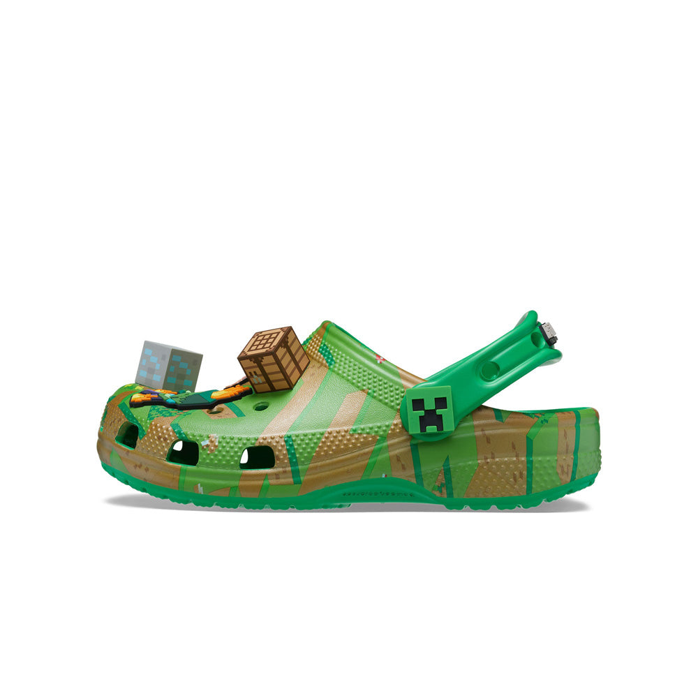 Giày Clog Trẻ Em Crocs Elevated Minecraft Classic - Multi