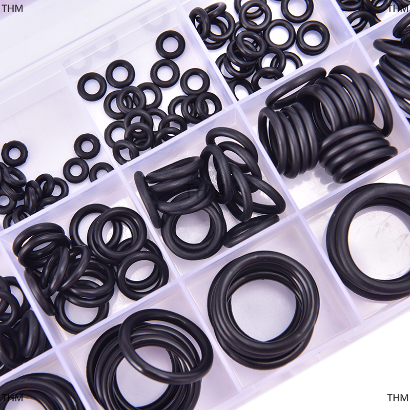 THM Bộ vòng chữ O cái/bộ 200 vòng chữ O cao su hydrolock các loại vòng đệm Vòng đệm