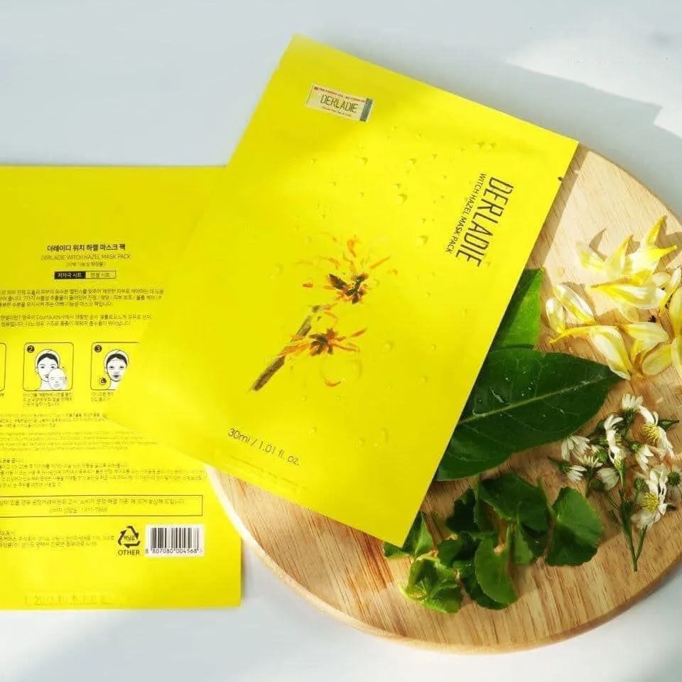 [Hỏa tốc] Mặt Nạ Derladie Cây Phỉ Giảm Mụn, Dưỡng Sáng Da (30ml)