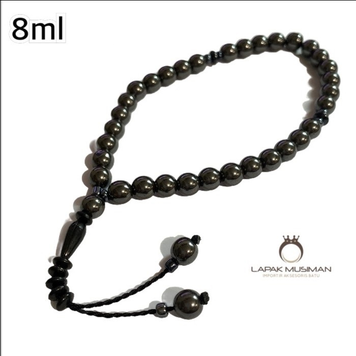 Black Jade health bracelet prayer beads 33 Lazada