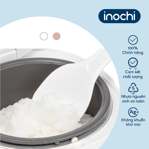 Muỗng xới cơm chống dính Sendai của Inochi