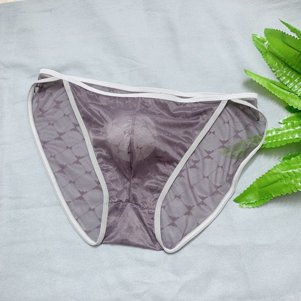 Breathable Briefs Comfortable Knicker Lingerie Male Man Panties Seamless