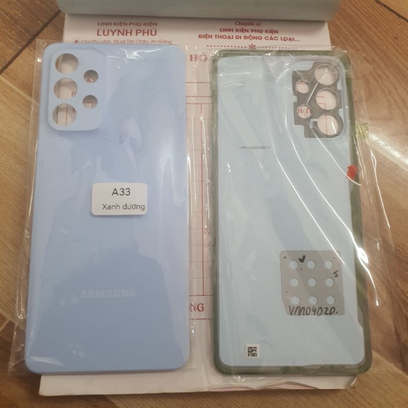 Nắp lưng samsung A33 A336 bao test