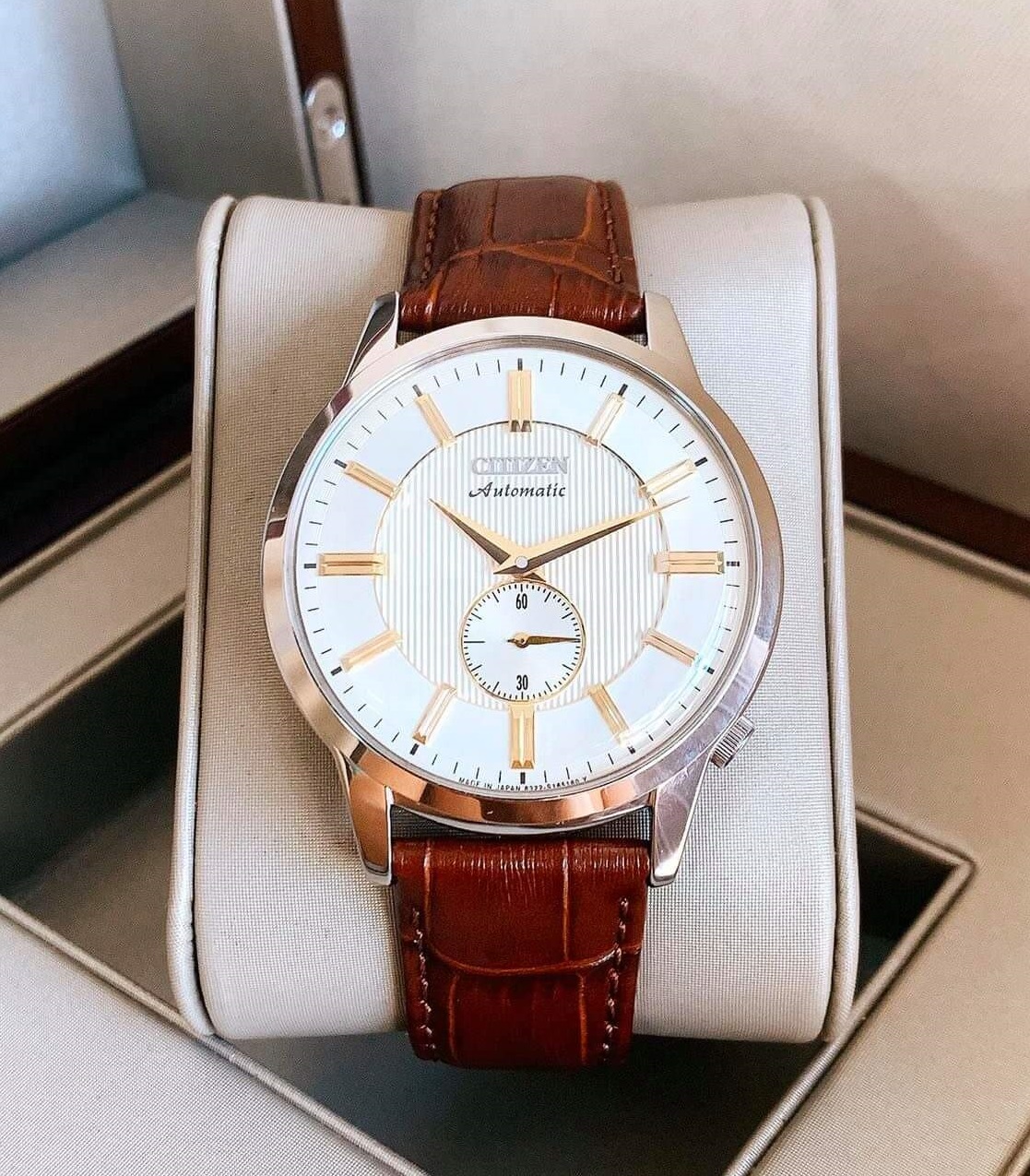 Original] Citizen NK5000-12P Automatic Collection Analog Brown Leather  Men's Watch | Lazada Singapore