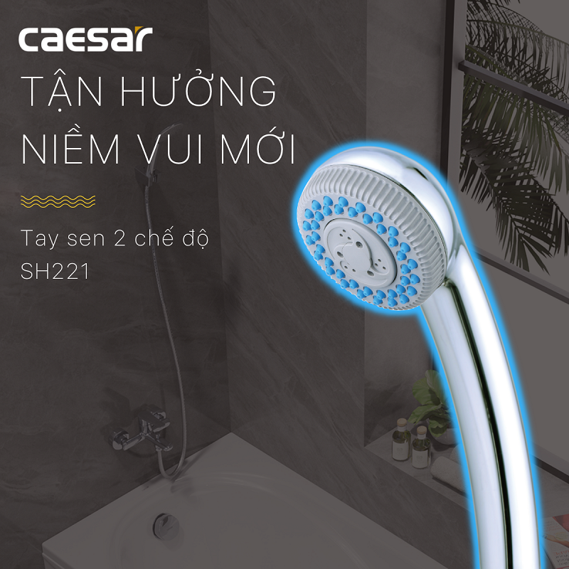 Tay sen 3 chế độ CAESAR SH221 - Hàng chính hãng