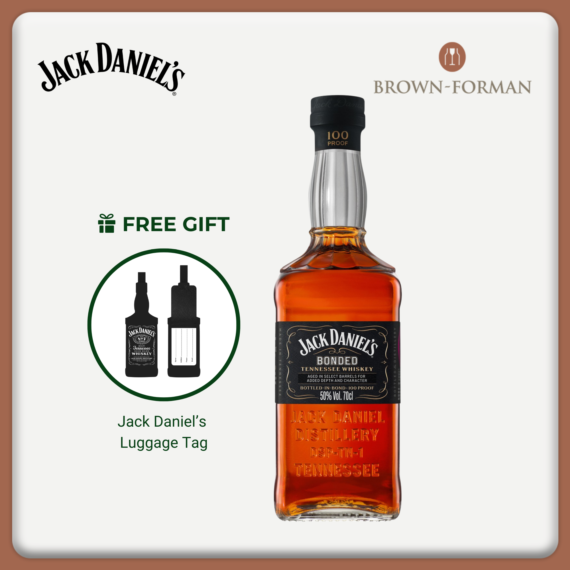 Jack Daniel's Bonded Tennessee Whiskey 700ml Lazada Singapore