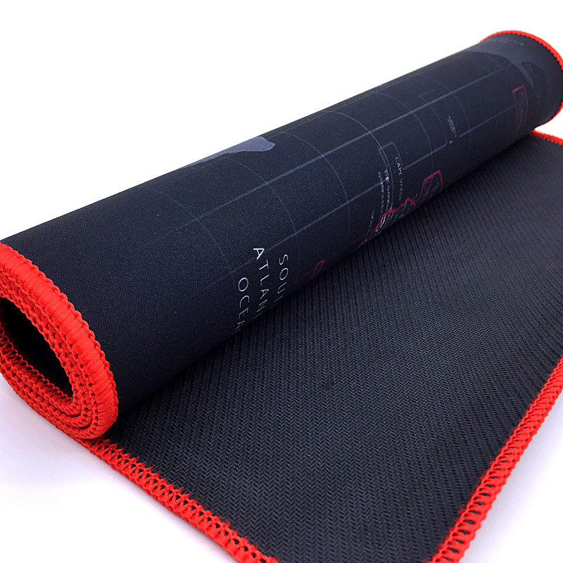 【EcoTrend】Computer Mouse Pad Computer Gamer Large Mousepad Table Mat Desk Notebook Lap Keyboard Desk Mause Locking Edge. 