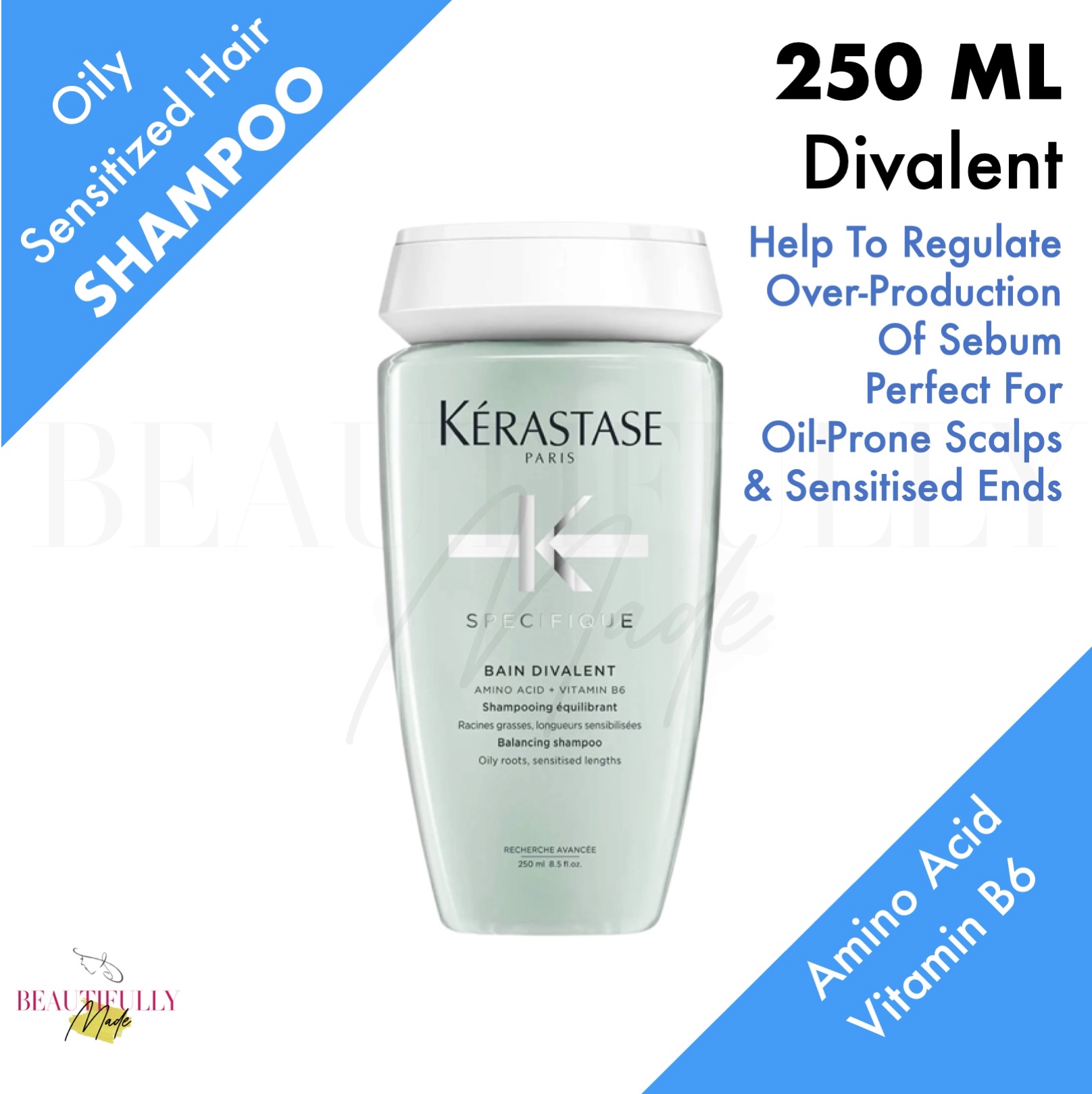 LOreal Kerastase Specifique Bain Divalent Shampoo 250ml Scalp