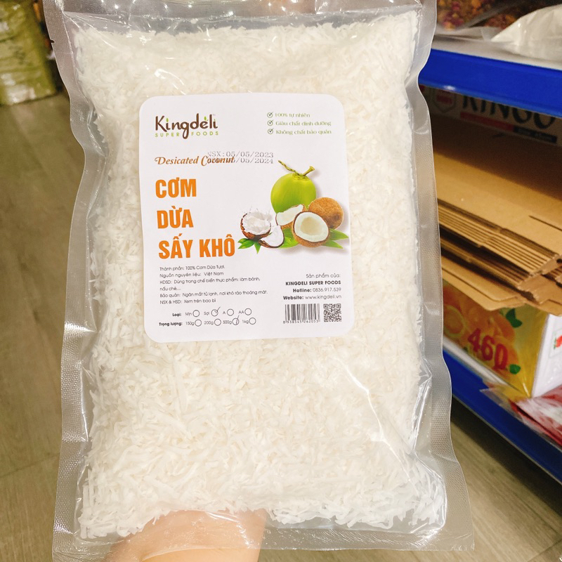 Cơm Dừa Sấy Sợi Loại 1