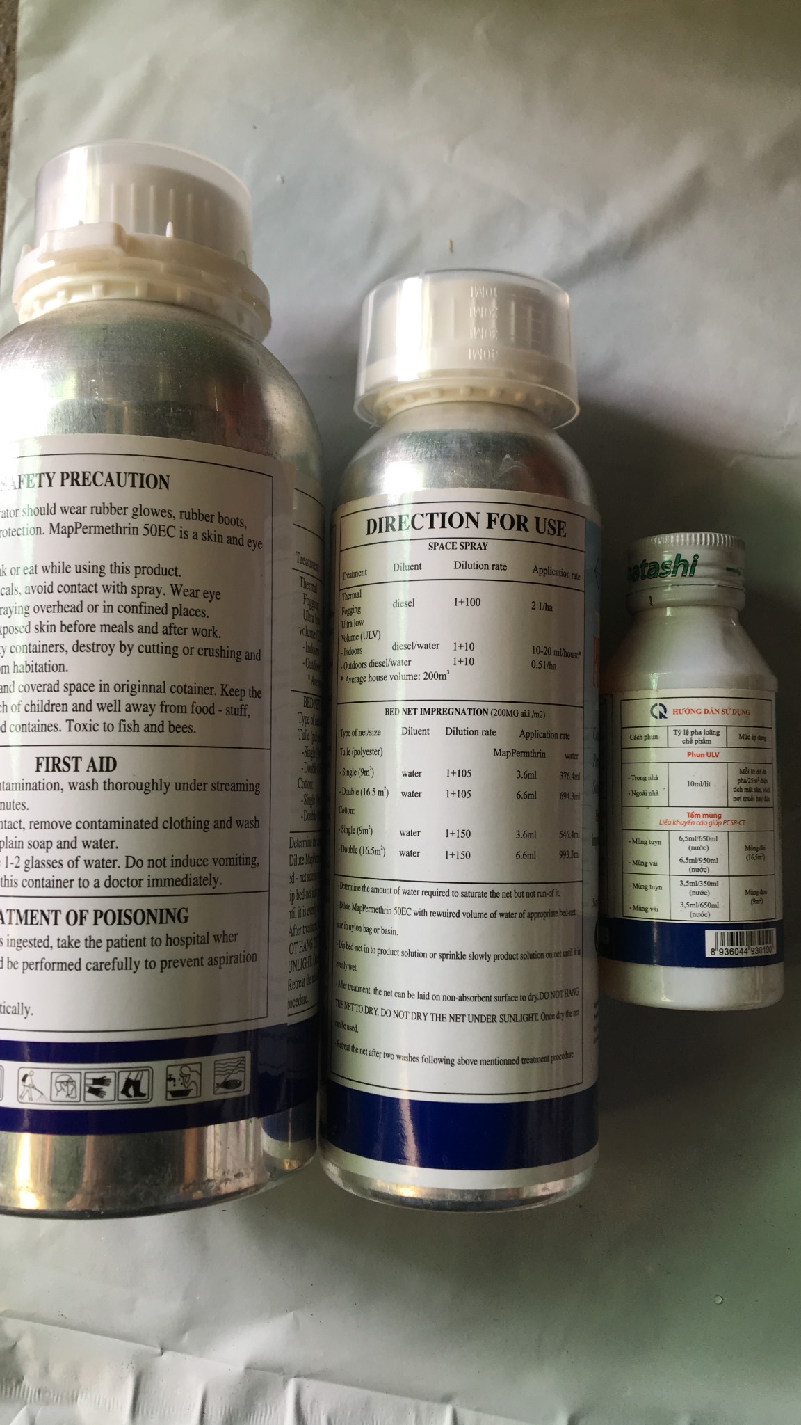 Sản phẩm diệt côn trùng ruồi vàng muỗi Permethrin