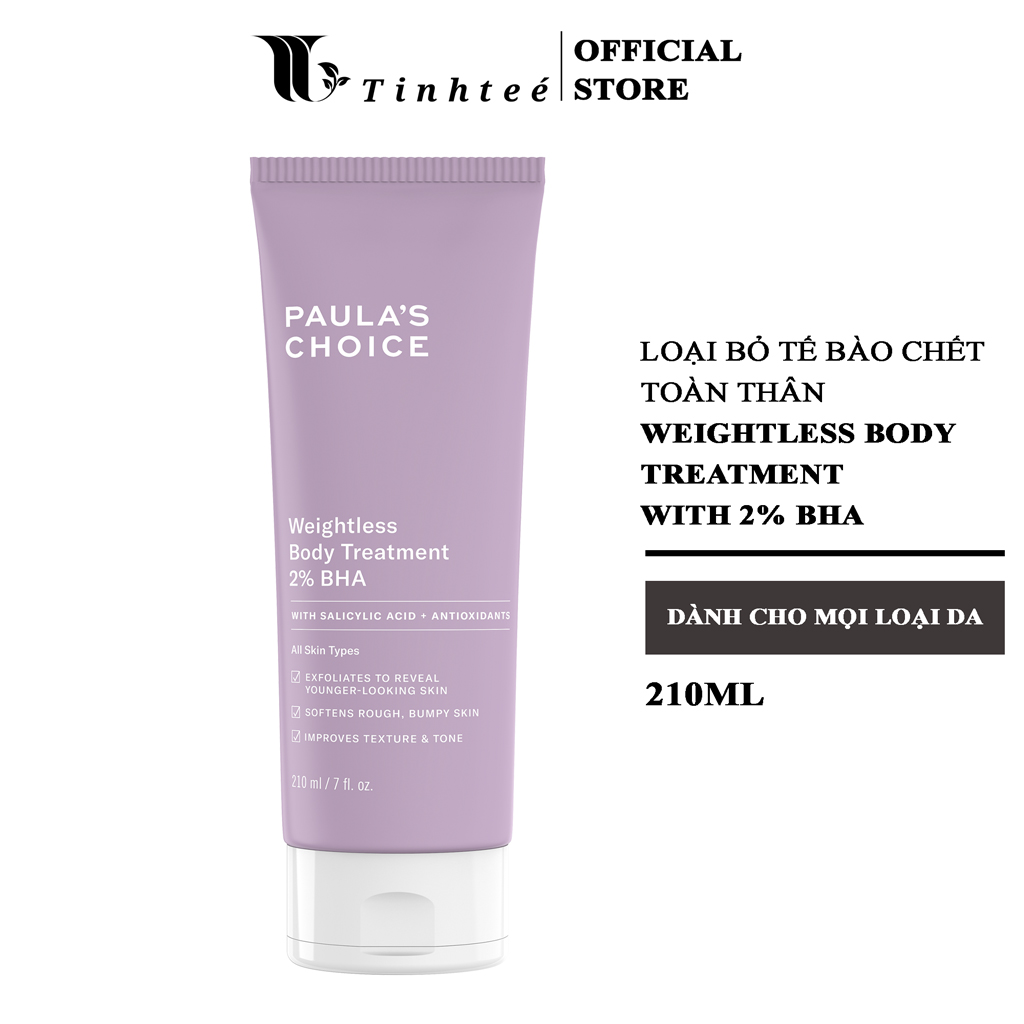 Kem dưỡng thể 2% BHA Paula’s Choice RESIST Weightless Body Treatment 2% BHA (210ml) - 5700