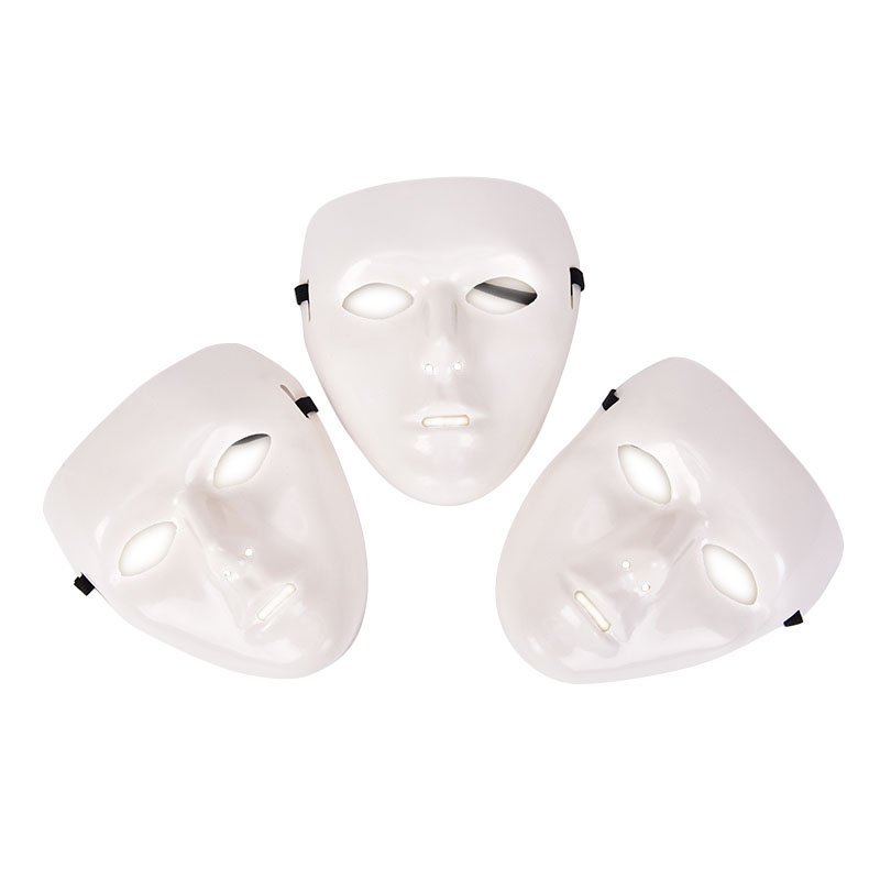 Unisex Plastic Scary Mask Masquerade Party Ghost Theater Prop Dance Fancy Dress. 
