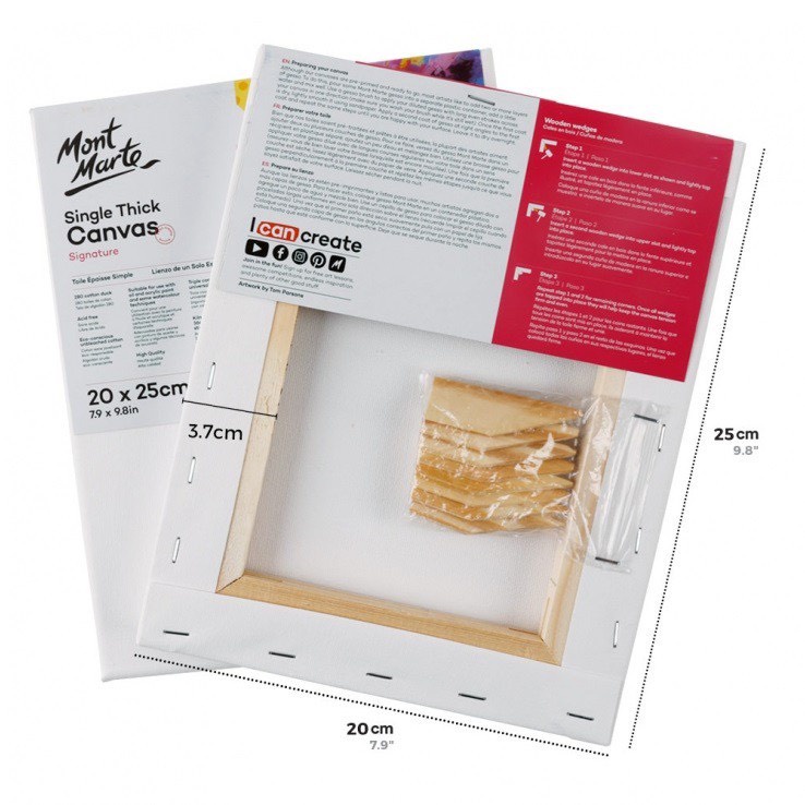 Khung Canvas Mont Marte - Khung toan vẽ tranh (Nhiều kích cỡ)