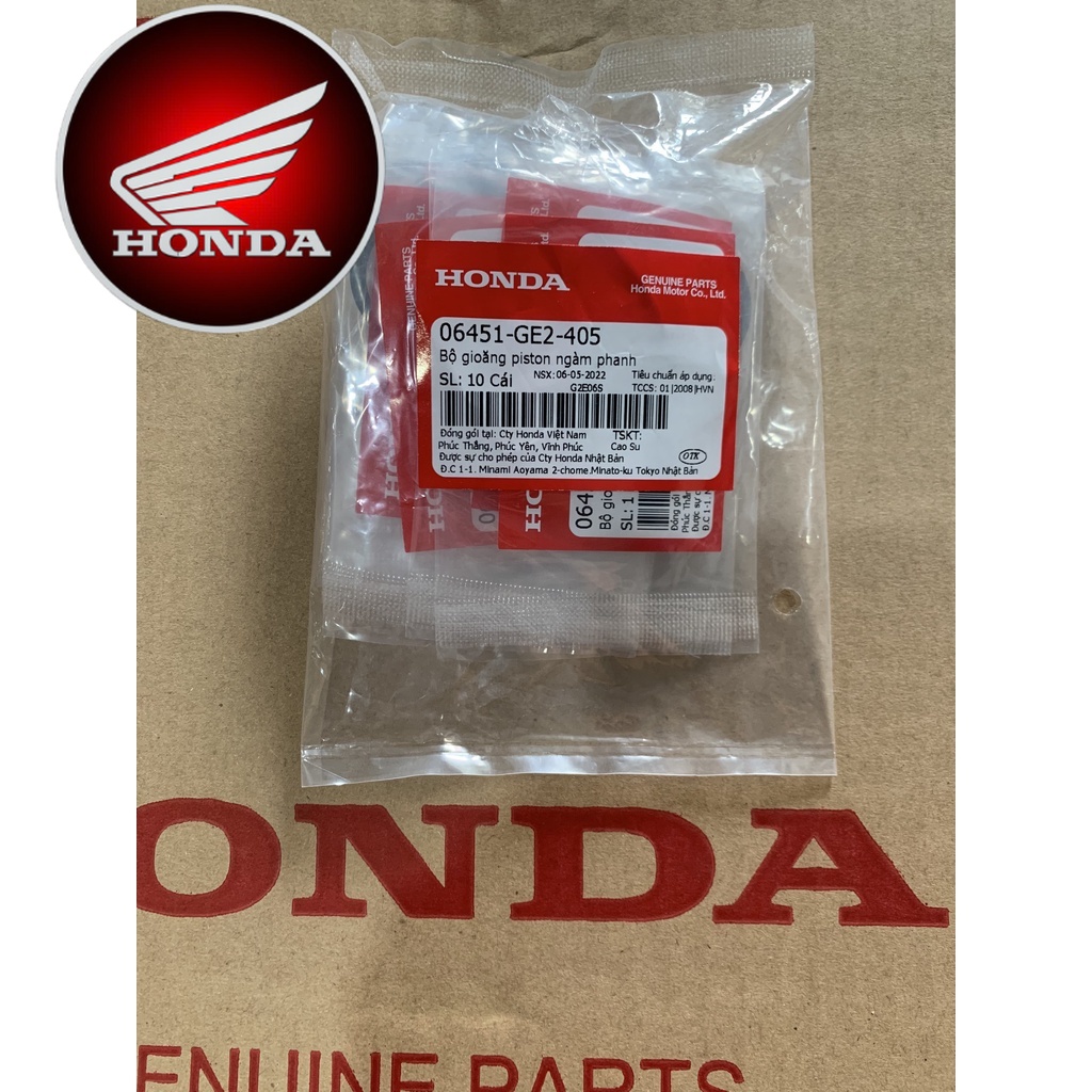 Bộ gioăng piston ngàm phanh WAVE RS, AirBlade 110 (06451GE2405)