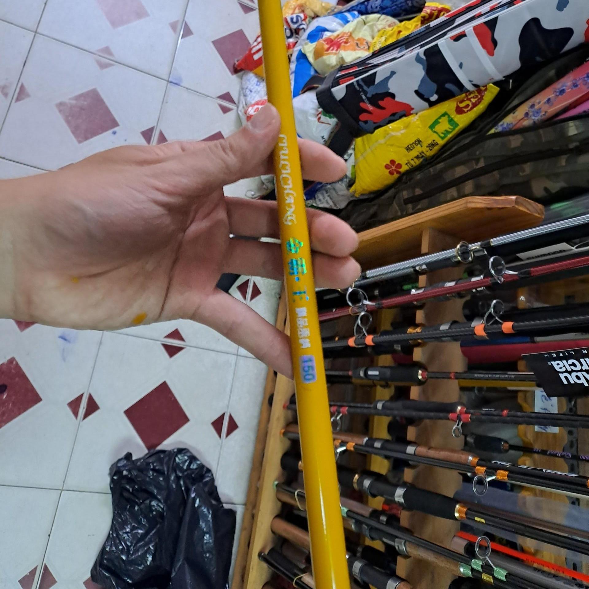 Cần câu tôm liulichang đọt trong suốt cực mềm,gẩy cực kì cảm giác