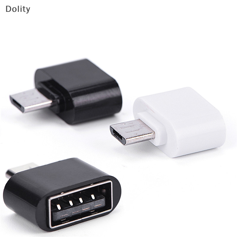 Dolity Mini otg cáp USB OTG Adapter Micro USB để chuyển đổi USB cho máy tính bảng Android Samsung Xiaomi HTC Sony LG