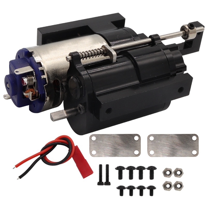 1 set metal 2 speed transmission gearbox for wpl c14 c24 b14 b24 mn d90 mn-90 mn98 mn99s rc car accessories red