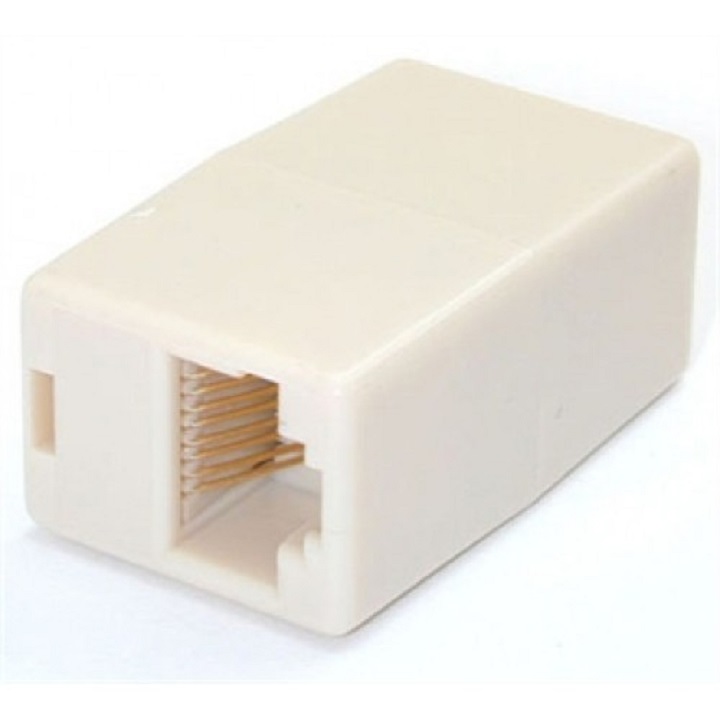It's 1 piece. Network cable wire connector, for extension or splitter cable wire. 820