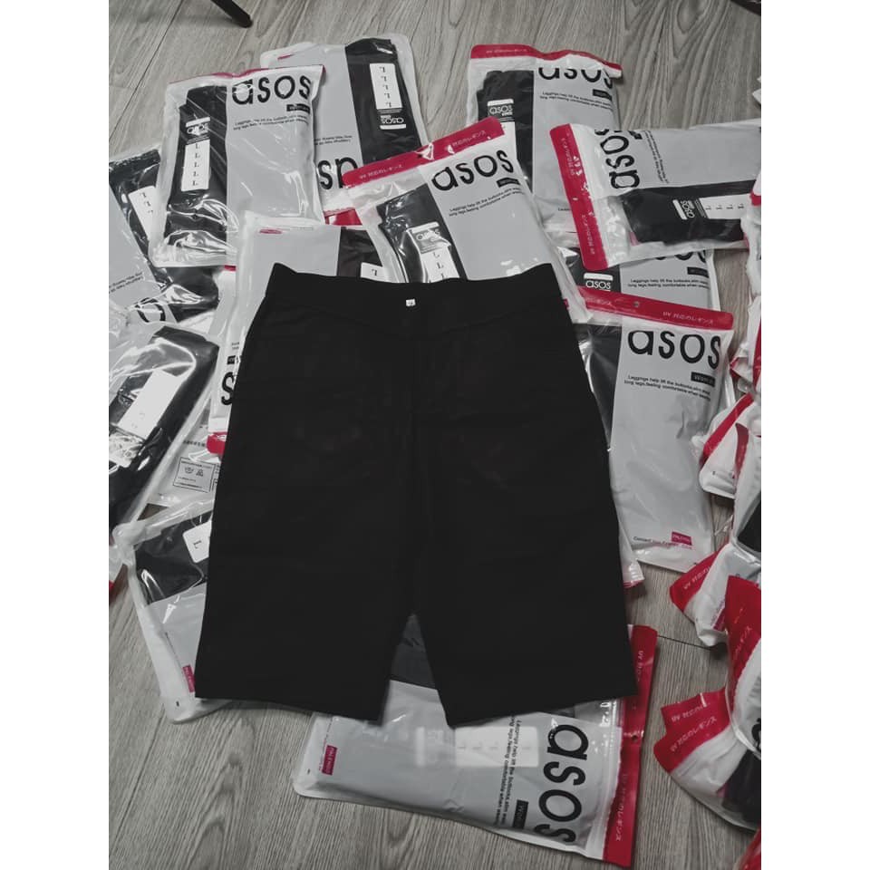 Quần LEGGING LỬNG nâng mông TÚI ZIP ASOS