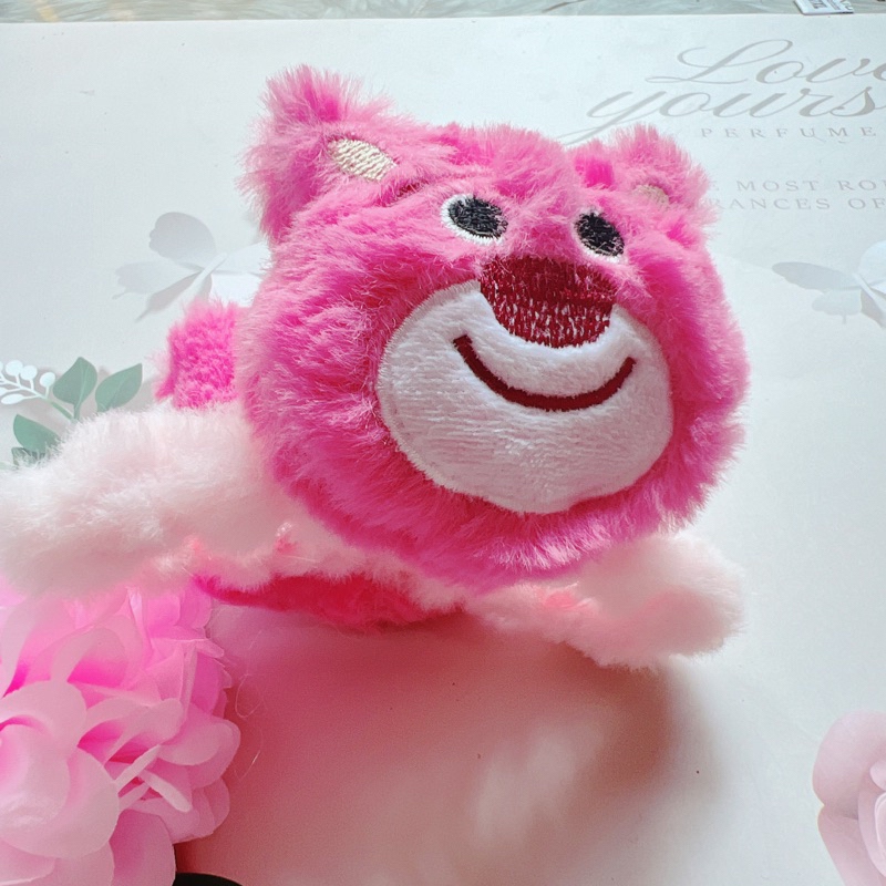 Kẹp lông gấu bông xinh xắn, loopy, melody, gấu dâu, pikachu, phụ kiện kẹp tóc