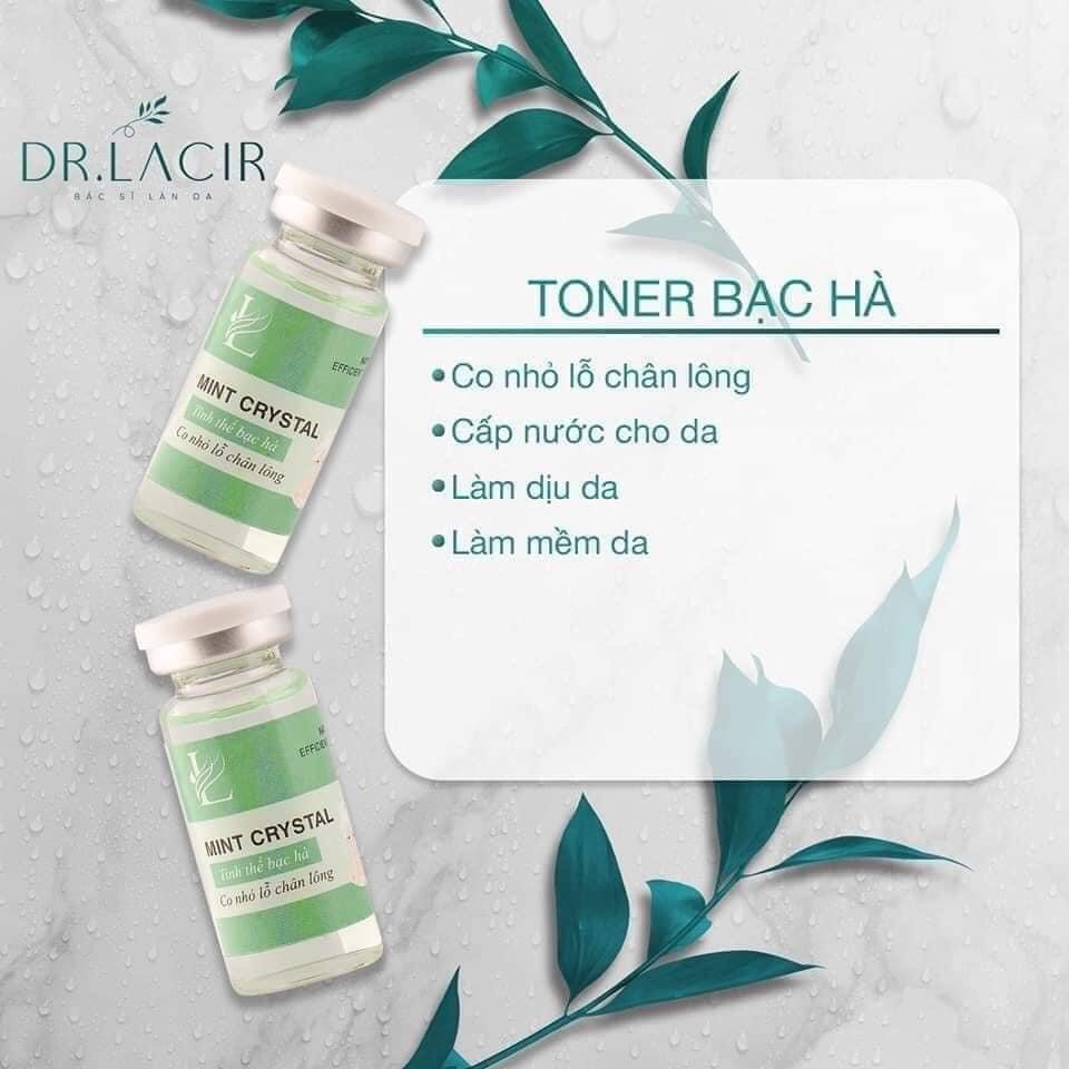 (CHÍNH HÃNG) Toner tinh thể bạc hà Dr.lacir- 10ml
