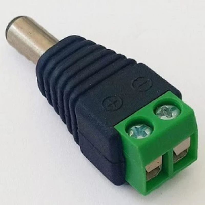 Đầu jack DC âm dương, jack DC đực/ cái chuyên dùng cho camera