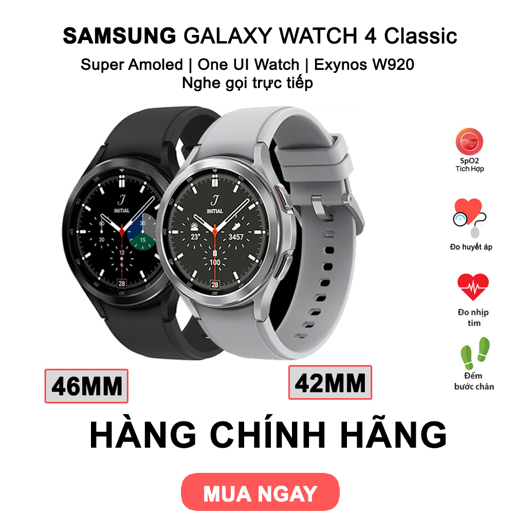 [Galaxy Watch 4 Classic ] Đồng hồ thông minh Samsung Galaxy Watch 4  Classic