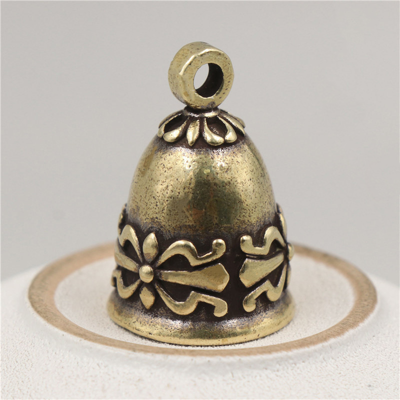 Bell Pendant Ringer Bell Pendant Jingle Bell Brass Vintage Keyring For Gift Decor Hanging ...