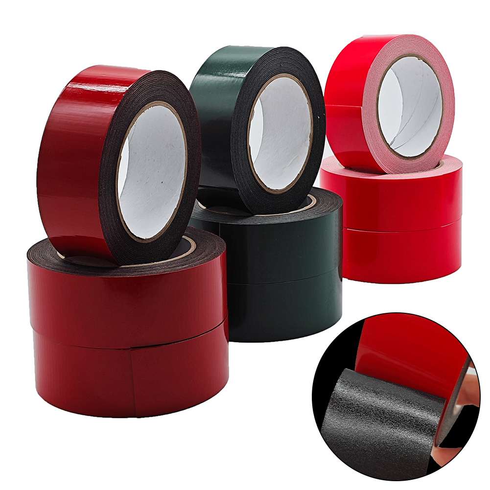 OSFT 10m Double Sided Tape Heavy Duty Black Foam Mounting Tape
