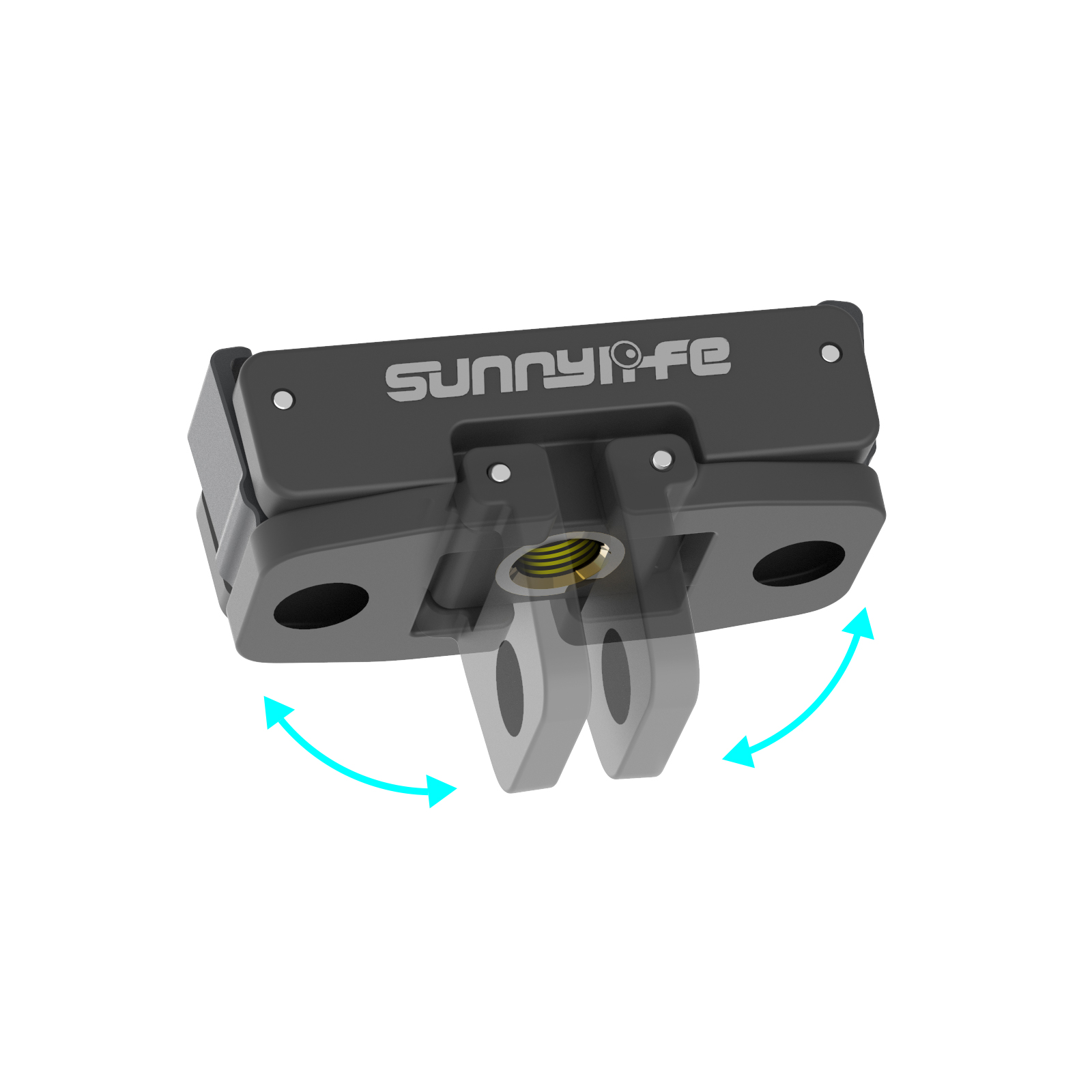 For DJI OSMO ACTION4/3/2 Quick Release Adaptor Foldable Quick Release Plate Expansion Accessory