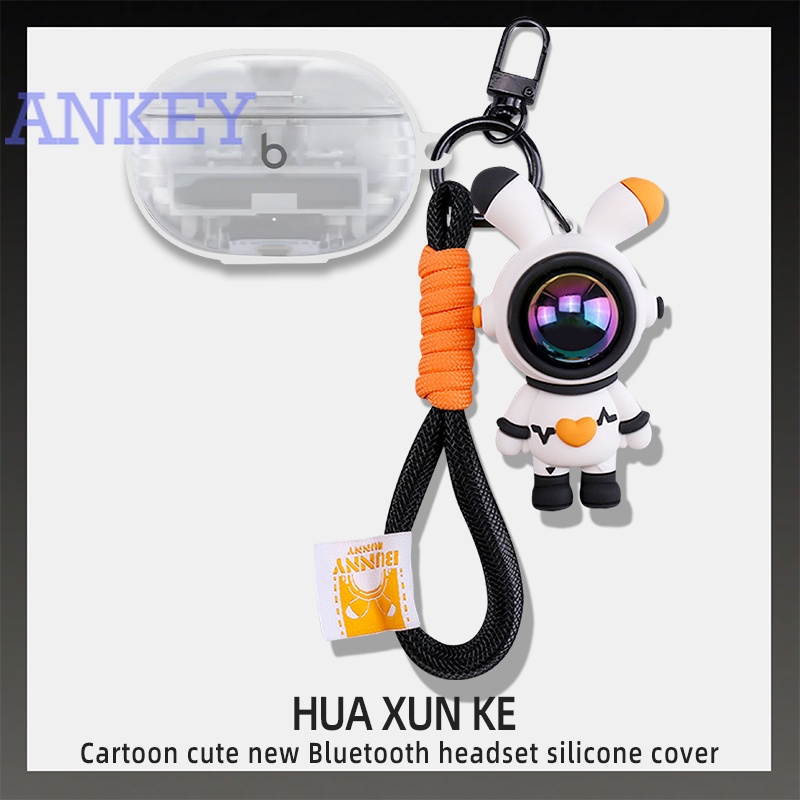 for Beats Studio Buds+ Case Transparent Protective silicone Cute Cartoon Covers Bluetooth Earphone Shell Headphone Portable