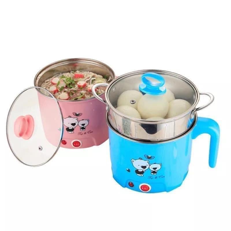 Nồi lẩu điện mini nấu mì siêu tốc(Giao màu ngẫu nhiên)