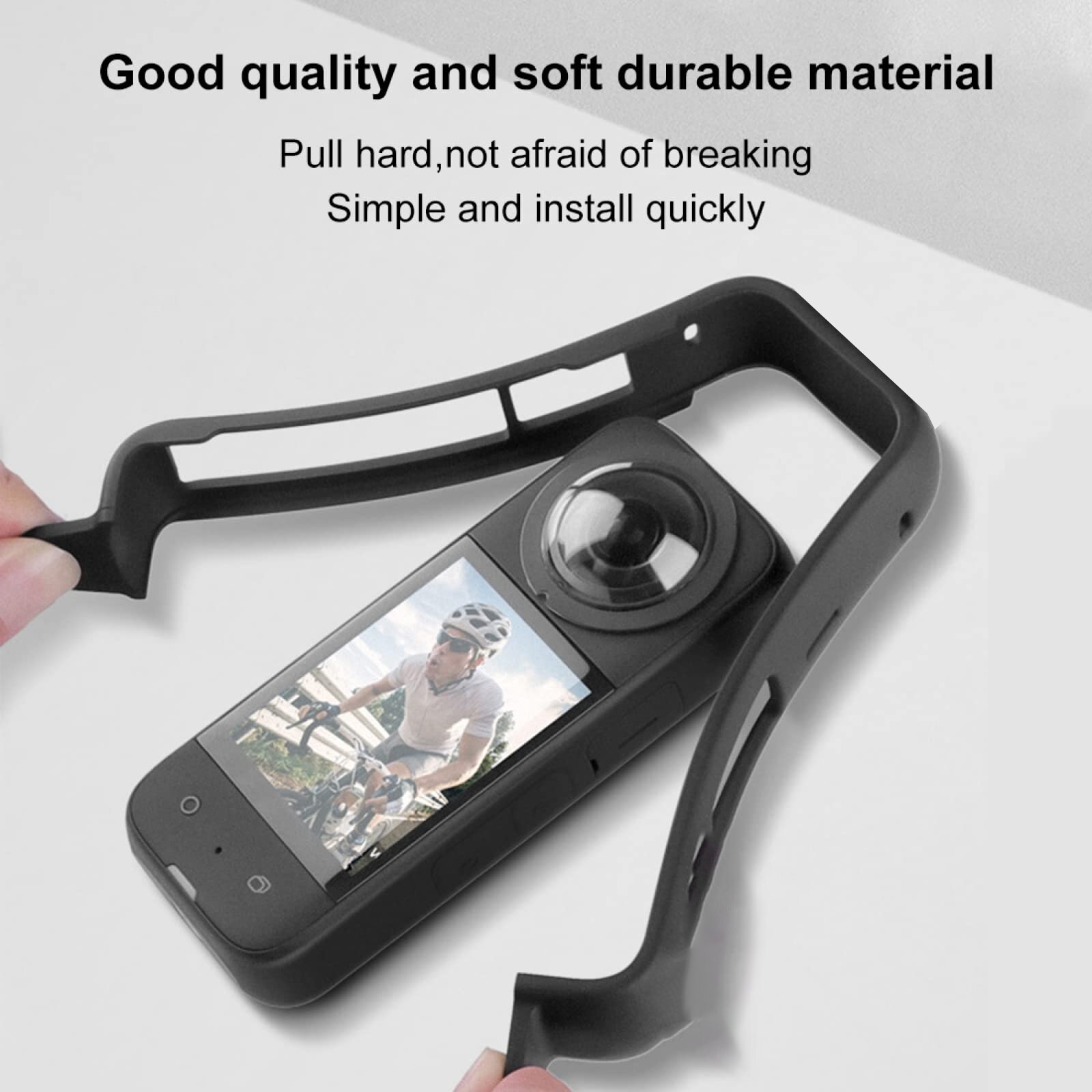Insta360 X3 Protective Camera Housing Frame Case For Insta 360 X3 Anti Fall Action Frame Camera Mount Essories