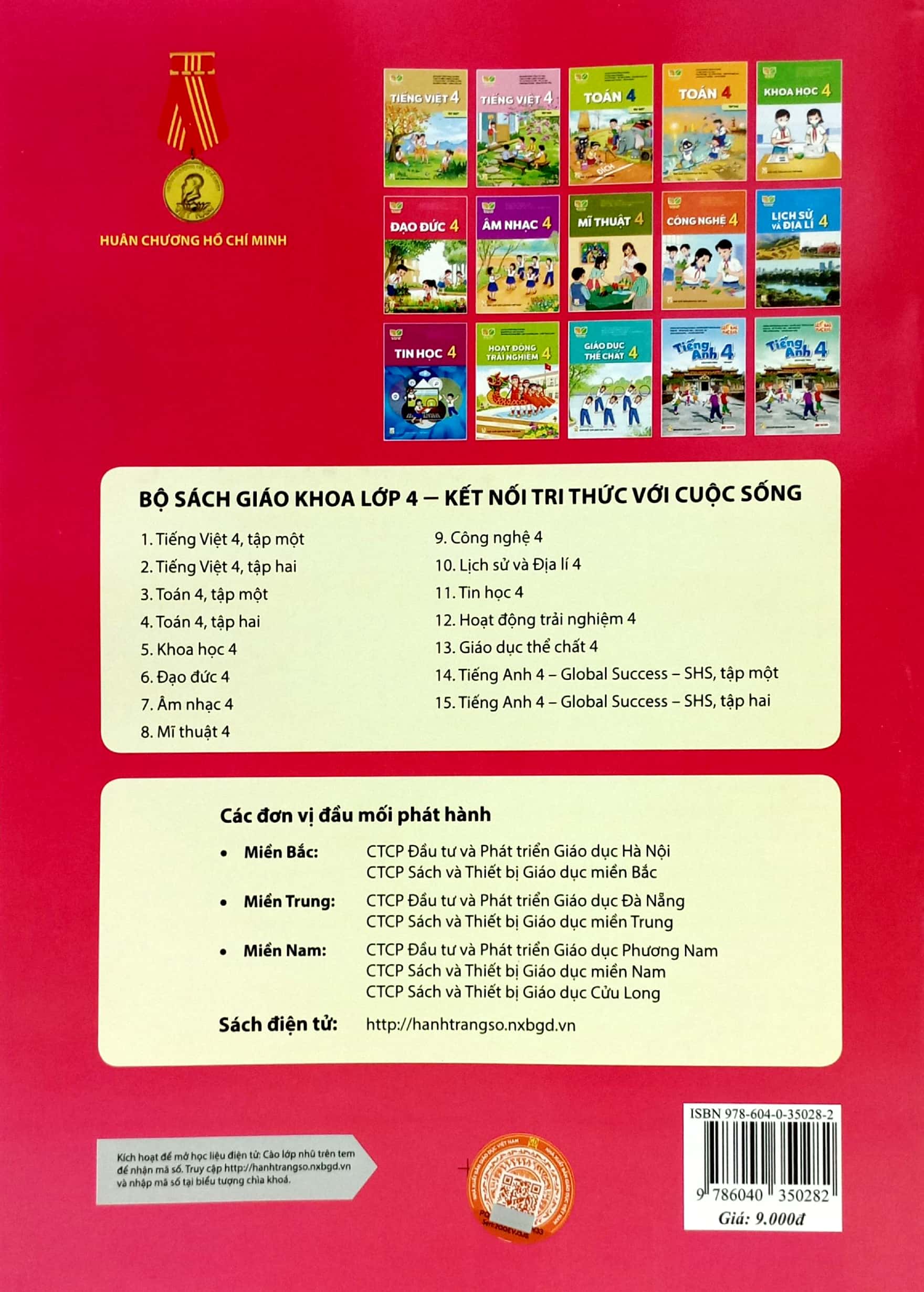 Fahasa - Đạo Đức 4 (Kết Nối Tri Thức) (2023)