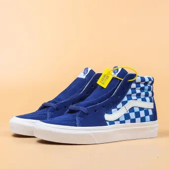 royal blue high top vans
