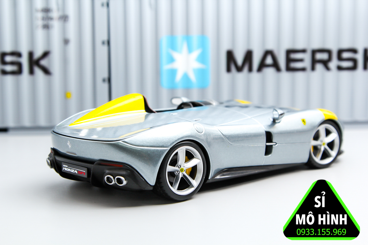 [ Sỉ Mô Hình ] Mô hình xe Ferrari Monza SP1 Bburago 1:24