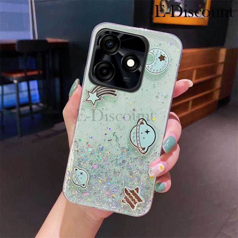 New%20Phone%20case%20Tecno%20Spark%2020%2020C%20Cover%20Sparkling%20Soft%20Transparent%20Silicone%20Space%20Planet%20Stars%20Moon%20Girl%20Anti%20Fall%20Back%20cover%20Tecno%20Spark20%20C%2020%20case%20-%20Image%204