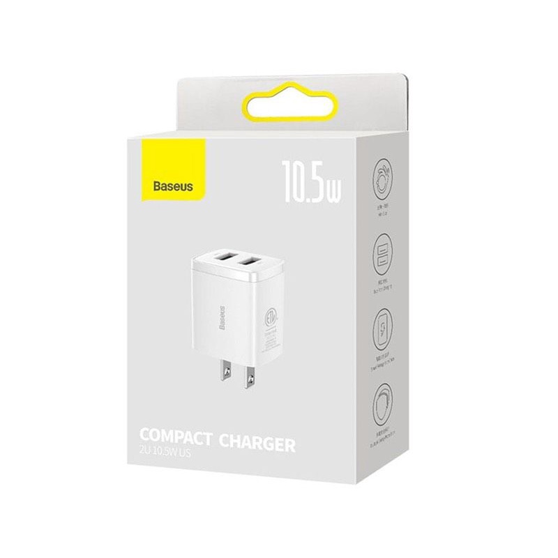 Đầu sạc nhanh baseus compact -ccxj