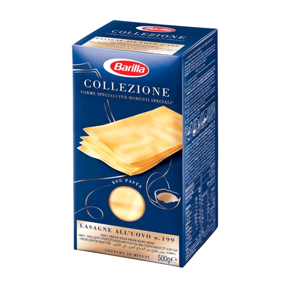 Lasagna, Collezione Lasagne All`uovo