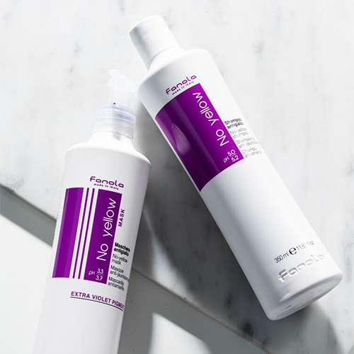 Fanola No Yellow Hair Treatment Purple Shampoo 350ml 1000ml Suitable For Coloured Dyed Bleached Hair No Yellow Lazada Singapore