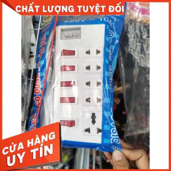 Ổ cắm điện cao cấp dây 3m mỗi ổ 1 công tắc